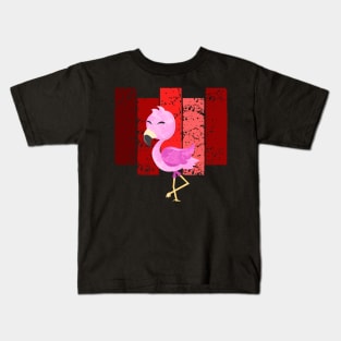 Cute Flamingo Kids T-Shirt